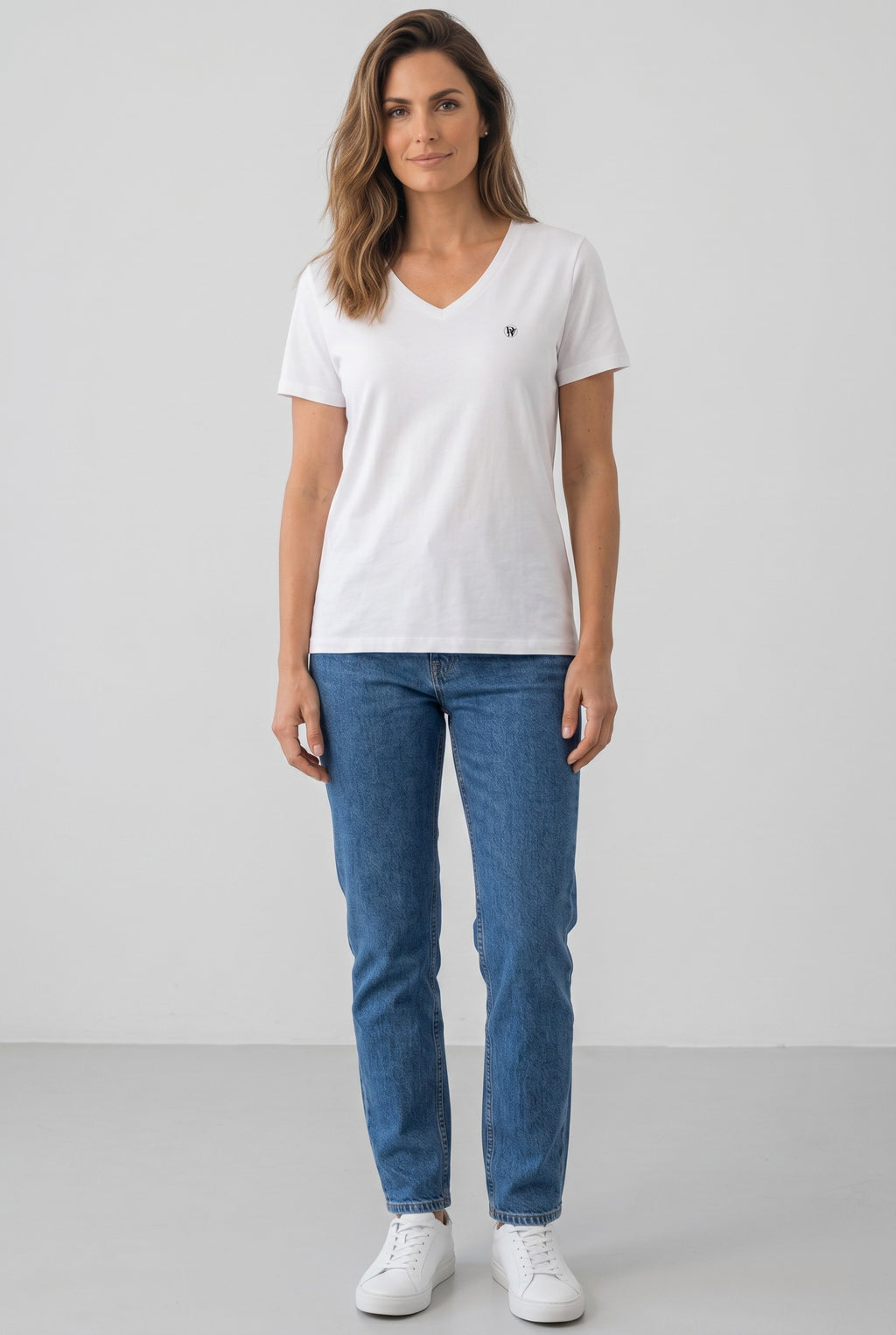 DeV v-neck t-shirt White